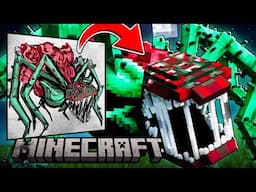 I Turned Drawings into Minecraft Mobs