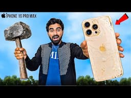 Extreme iPhone 16 Pro Max Durability Test - Will It Survive ? ☠️