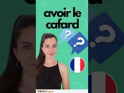 "Avoir le cafard" | French Idioms #shorts 🪳🪳🪳