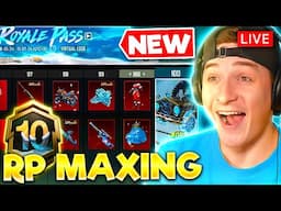 MAXING NEW A10 ROYALE PASS! RANK GRIND! PUBG MOBILE LIVE