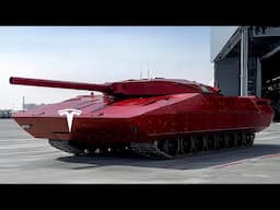 Elon Musk's Secret Tesla Tank EXPOSED! US Shocked!