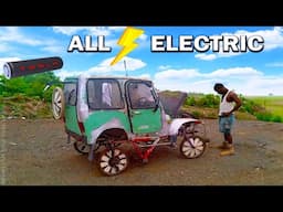 African Homemade Electric Cars