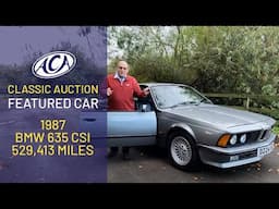 We have a winner! BMW 635 CSi Auto with 529,413 Miles! #classicbmw