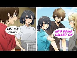 [Manga Dub] The manager runs into my step sister who came to bring me my clothes and... [RomCom]