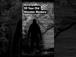 59 Year Old Monster Mystery #scary #creepy #bigfoot #cryptids #sasquatch #unexplained