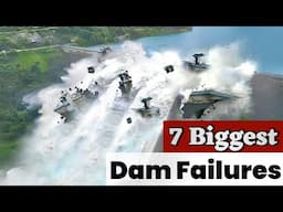 बांध टूटने की 7 सबसे बड़ी घटनाएं | 7 Biggest Dam Failures Caught On Camera #secretking