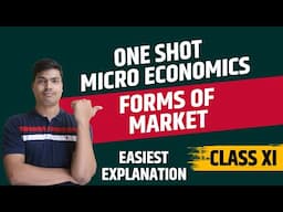 Forms of Market One shot | Perfect competetion features and diagram | Micro economics. #cbse