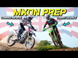 MXON PREPARATIONS TRYING TO TAME THE 450 WITH CONRAD MEWSE!!