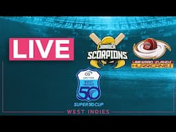 🔴 LIVE Jamaica v Leeward Islands | Semi-Final | CG United Super50 2024