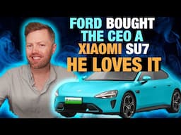 Fords CEO Jim Farley Drives a Chinese Xiaomi SU7 EVERYDAY