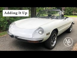 What Did It Cost To Restore My Barn Find Alfa Romeo Spider? Project Alfa Part 6