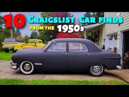 10 Affordable Classic Cars from the 1950s on Craigslist!