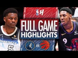 Minnesota Timberwolves vs Toronto Raptors - Full Game Highlights | November 21, 2024-25 NBA Season