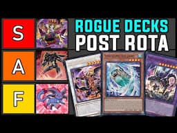 TIRED OF META DECKS? TRY THESE INSTEAD! | Yu-Gi-Oh! Rogue Decks Tierlist ROTA Format