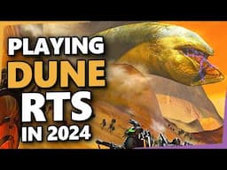 Dunes, Worms, Spice & Great Houses at war in Emperor: Battle for Dune RTS | Playable even in 2024