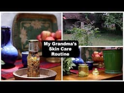 2 Step Simple "100% Natural" Skin Care Routine Of My 85 Year Old Grandma!