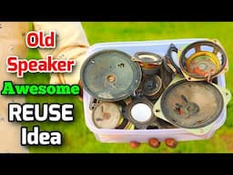 Awesome Uses of Old Damaged Speaker's