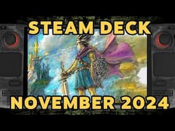 「Upcoming Steam Deck Games - November 2024」