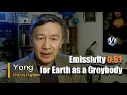 Emissivity 0.61 for the Earth as a Greybody, Rather Than a Blackbody | 20200918