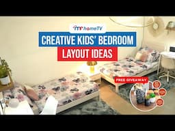 Creative Kids' Bedroom Layout Ideas | Mandaue Foam | MF Home TV