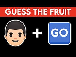 Guess the Fruit by the Emojis 🍎 Emoji Quiz