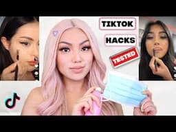 Full Face using viral TIKTOK Makeup Hacks(ft. SHEGLAM)