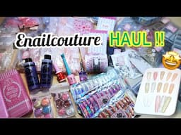 Enailcouture Scoop SALE Haul | SOFT GEL TIPS ++ | Unbox with me | Total Value