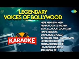 Legendary Voices of Bollywood - Karaoke with Lyrics | Mere Khwabon Mein | Maine Tere Liye