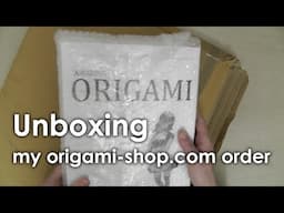 Unboxing my origami-shop.com order! (2020)