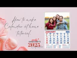 Make and Sell | How to make Calendar at Home | Calendar Making for small business