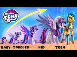 My Little Pony Growing up Compilation | Cartoon Wow