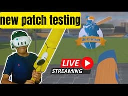 IB CRICKET VR NEW UPCOMING PATCH UPDATE 2024 TESTING | META QUEST 3