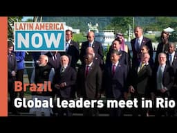 Latin America Now: Leaders of largest economies meet in Brazil