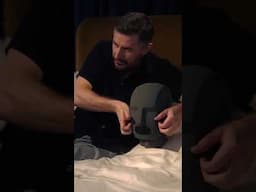 Sleepy ASMR with Richard Armitage and Dummy Head 'Graham' | Sleep Sound #shorts