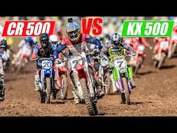 CR500 vs KX500 | Epic 2 Stroke Motocross Battle!