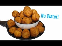 Crunchy Bites With Just Eggs And Flour| No Milk! No Water