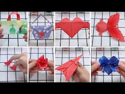 20 Amazing Paper Origami Crafts Compilation: Creative DIY Projects