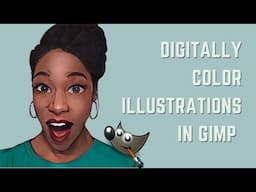 How to Digitally Color Your Hand Drawn Illustrations