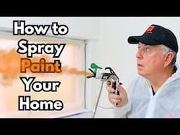 Spray Painting Walls And Ceilings with an Airless Sprayer: A Newbie's Ultimate How-to Guide!