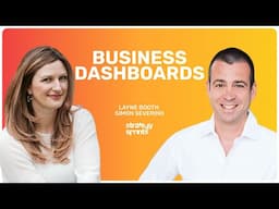 How to 2X your Growth with Business Dashboards, Layne Booth and Simon Severino | STRATEGYSPRINTS®487