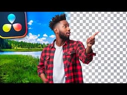 How to Remove video Background in Davinci Resolve Studio 19 | Tutorial