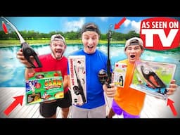 As Seen On TV Fishing Rod And Lures Challenge (Mini Fisherman, Banjo Minnow, Pocket Fisherman)