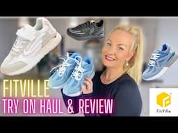 FitVille Review & Try on Haul | Discount Code| Runners, Sneaker,Joggers, Athleisure Wear Shoes