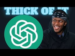 KSI's Thick of it but ChatGPT sings it