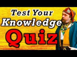 🍺 [PUB QUIZ] Test My Knowledge General Knowledge Quiz Questions and Answers