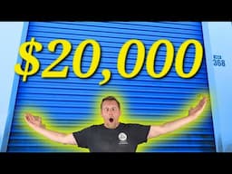 $20,000 unit & I find THIS! ~ I bought the BIGGEST  Storage Locker for $410!