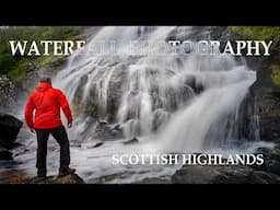 Chasing waterfalls / Steall Falls, Nevis gorge. Scottish Highlands