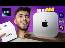 Apple Mac Mini M4!⚡Hard Gaming & Editing 🤩 Live Test! *Most Affordable Apple PC*