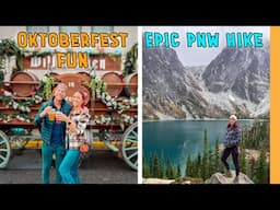 Leavenworth Oktoberfest & Colchuck Lake Hike | Best of Washington in Fall | Full Time RV Adventures