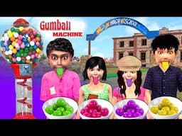 Magical Gumballs Garib Grandpa Ka Jadui Gumball Machine Hindi Kahaniya Hindi Stories Moral Stories